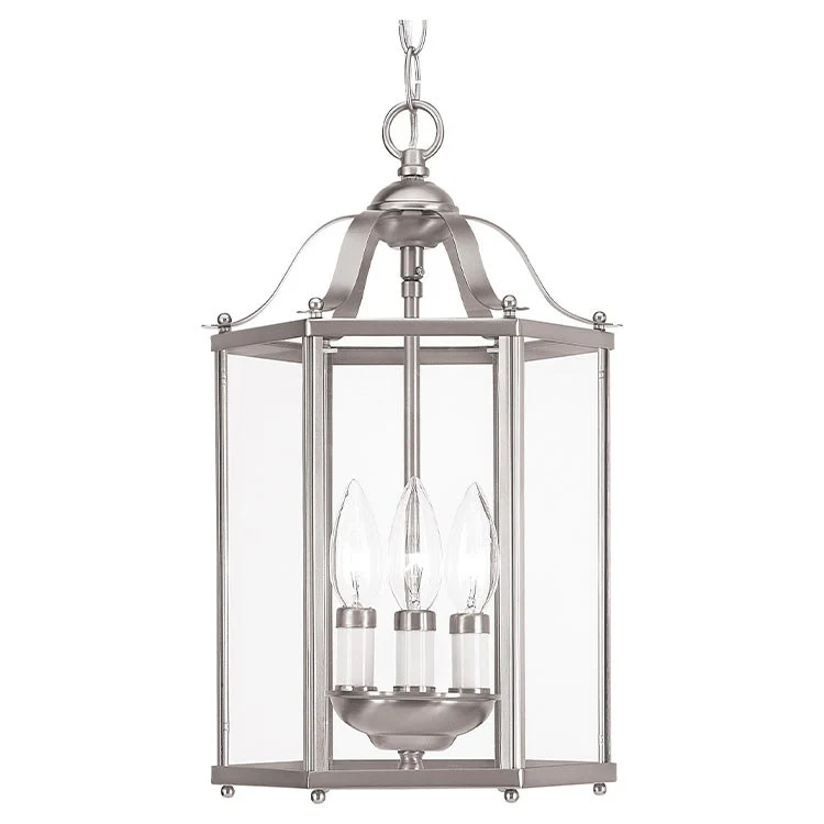 Bretton Three-Light Convertible Semi-Flush Mount Ceiling Fixture/Pendant - Frankwebs