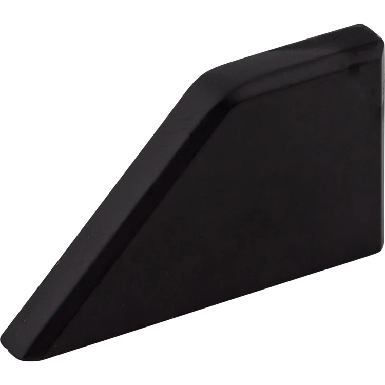 Knob Sanctuary Tapered for Decorative Hardware Flat Black Zinc Alloy 1 Inch 1-1/8 Inch - Frankwebs