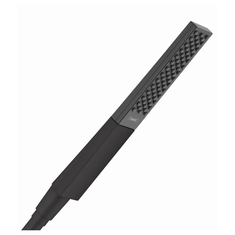 Handshower Rainfinity 100 Rectangular Matte Black 1 Function 1.75 Gallons per Minute Less Bar PowderRain - Frankwebs