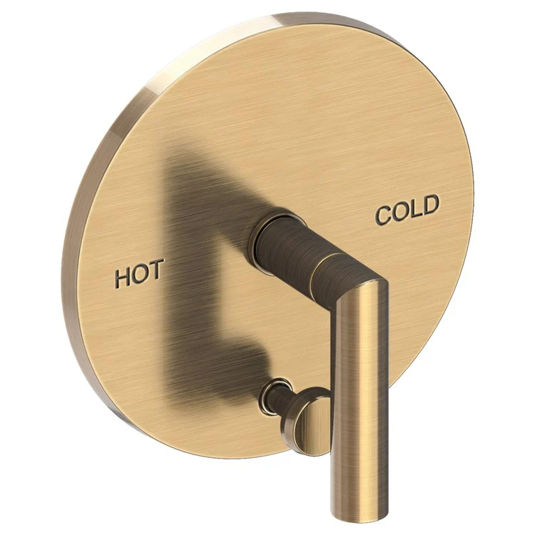 Pavani Pressure Balance Tub/Shower Valve Trim Only with Lever Handle - Satin Bronze PVD - Frankwebs