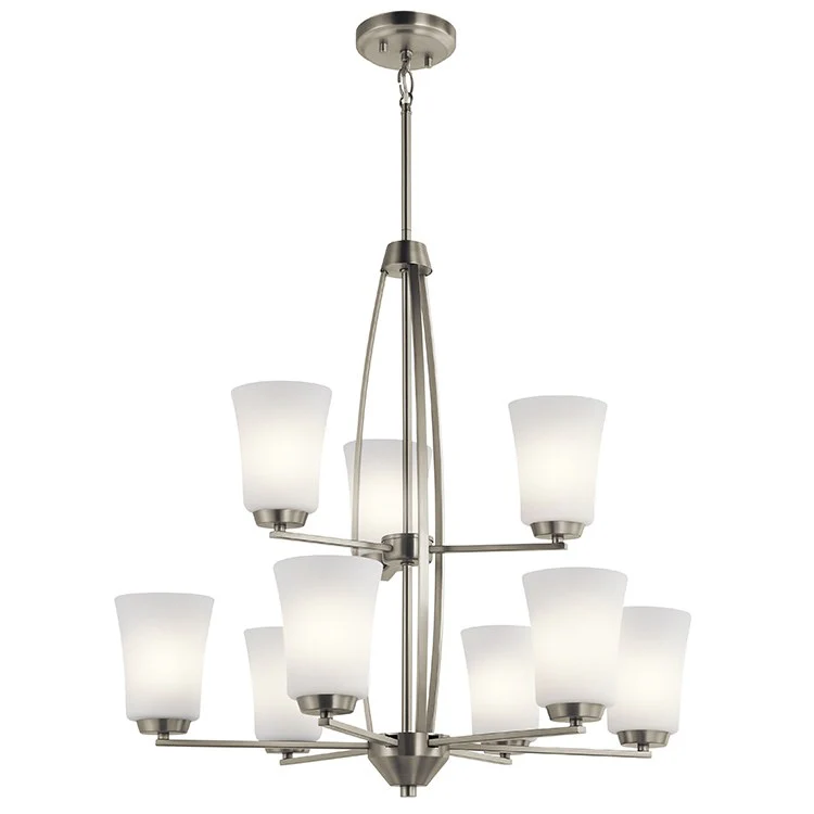 Tao Nine-Light Two-Tier Chandelier - Frankwebs