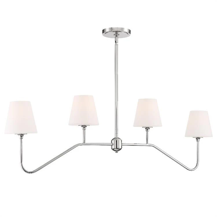 Keenan Four-Light Chandelier - Frankwebs