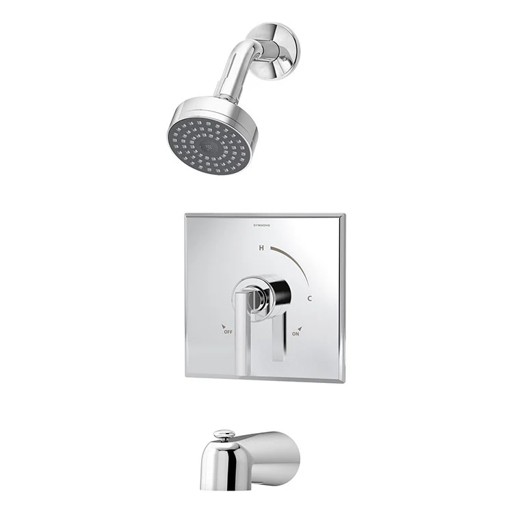 Duro Temptrol Pressure Balance Tub/Shower Trim without Mixing Valve - Frankwebs