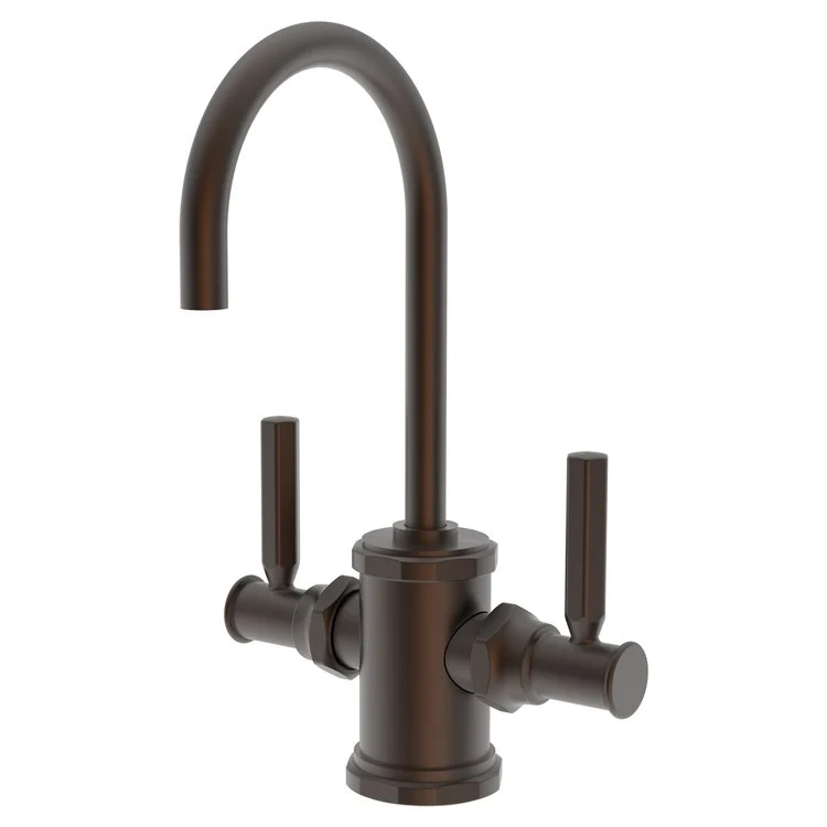 Water Dispenser Heaney Hot and Cold 2 Lever Gooseneck Matte White - Frankwebs