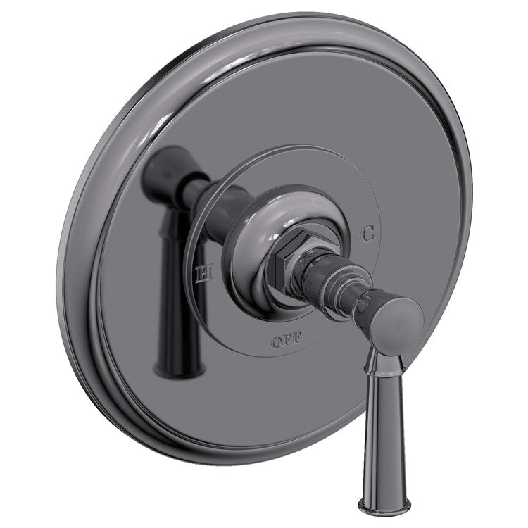 Pressure Balance Valve Trim Vander Round 1 Lever Antique Brass ADA Depth 4 Inch - Frankwebs