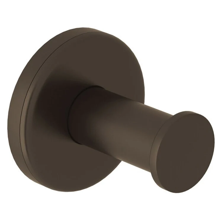 Robe Hook Lombardia Single Unlacquered Brass 2 Inch 1-31/32 Inch Wall Mount - Frankwebs