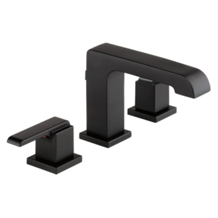 Ara Two Handle Widespread Bathroom Faucet with Drain - Frankwebs