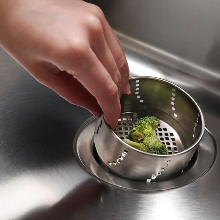 Stainless Steel 3-in-1 Basket Strainer for Waste Disposals - Frankwebs
