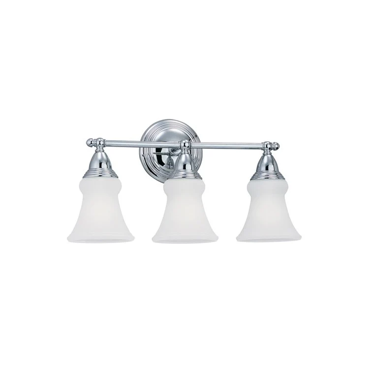 Sagemore Three-Light Bathroom Vanity Fixture - Frankwebs
