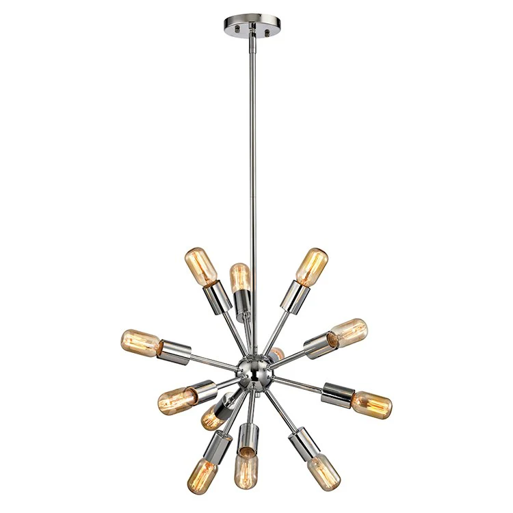 Delphine Twelve-Light Chandelier - Frankwebs