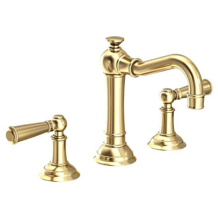 Lavatory Faucet Jacobean Widespread 8 to 20 Inch Spread 2 Lever ADA Flat Black 1.2 Gallons per Minute Brass Spout Height 4-3/16 Inch - Frankwebs