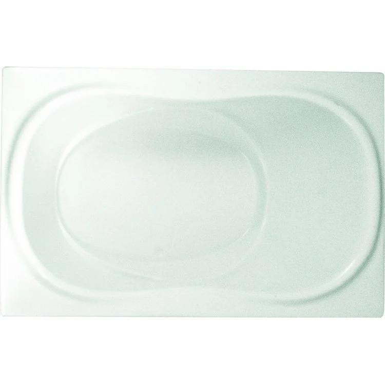 Combination Tub Ston Collection Onyx 74 x 45 x 24 Inch Drop-In Almond Oval - Frankwebs