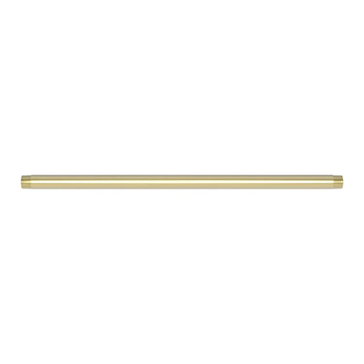 Shower Arm Flat Black 18 Inch 1/2