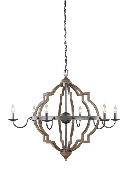 Socorro Six-Light Chandelier - Frankwebs
