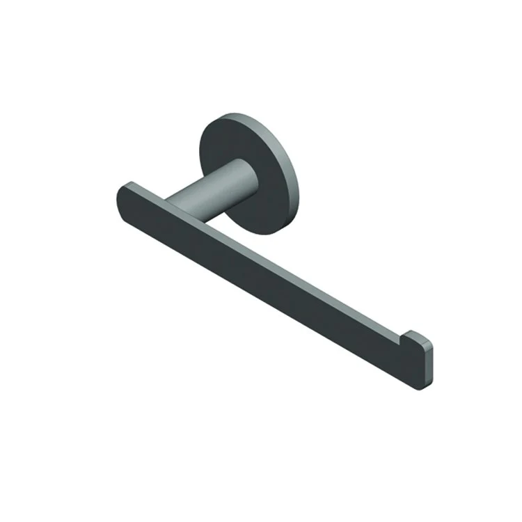 Toilet Paper Holder Arpeggio Single Post Satin Nickel Brass 2-5/8 Inch Wall Mount - Frankwebs