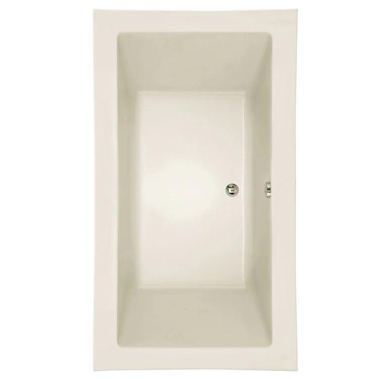 Air Tub Designer Collection Kayla Drop-In Bone Rectangle 8 Jet Acrylic 74 x 42 x 22 Inch - Frankwebs