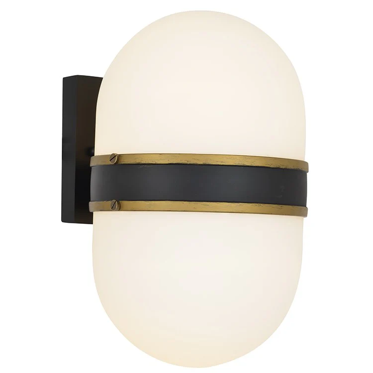 Capsule Two-Light Outdoor Wall Sconce - Frankwebs