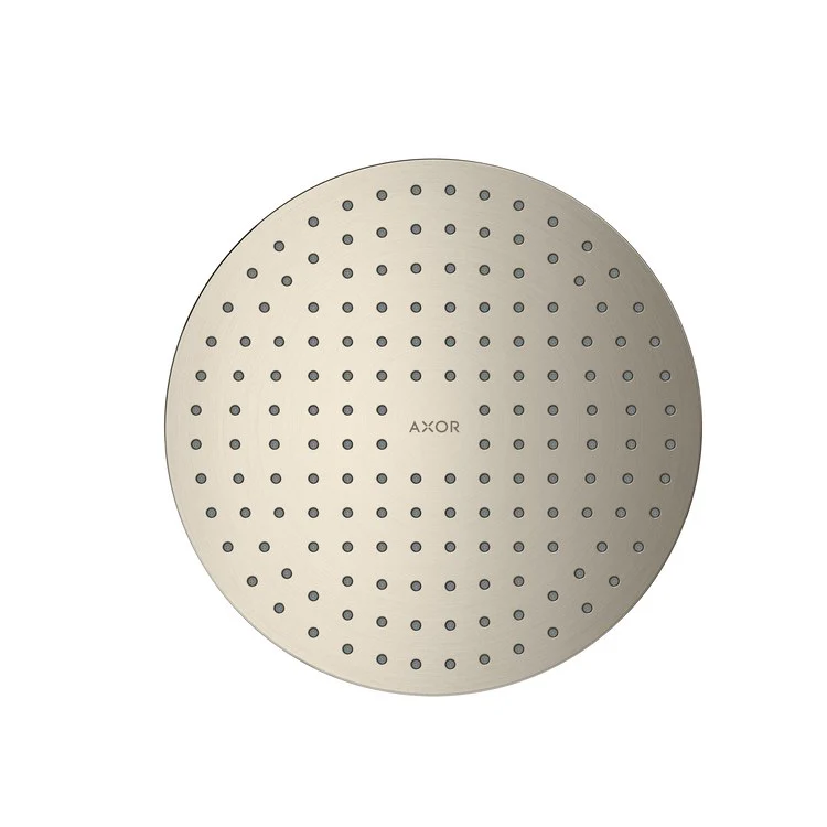 Showerhead ShowerSolutions 2 Function Green Diverter Brushed Black Chrome 9-7/8 Inch 1.75 Gallons per Minute PowderRain Intense PowderRain - Frankwebs