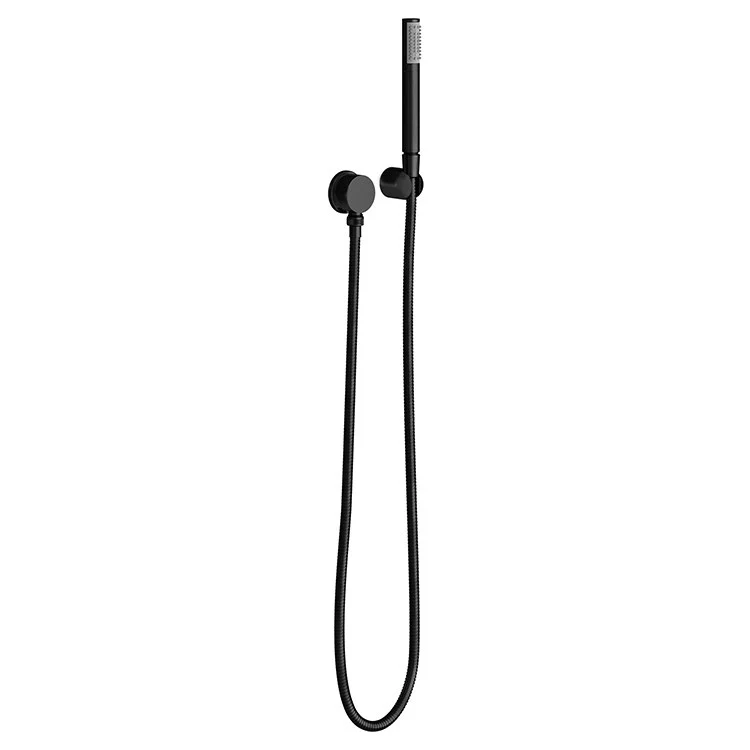 Contemporary Handshower Set with Wall Bracket and Supply - Frankwebs