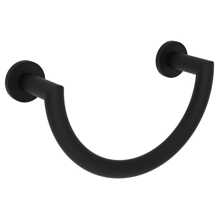 Towel Ring Priya 7-13/16 Inch Curve Open Antique Brass 3 Inch - Frankwebs