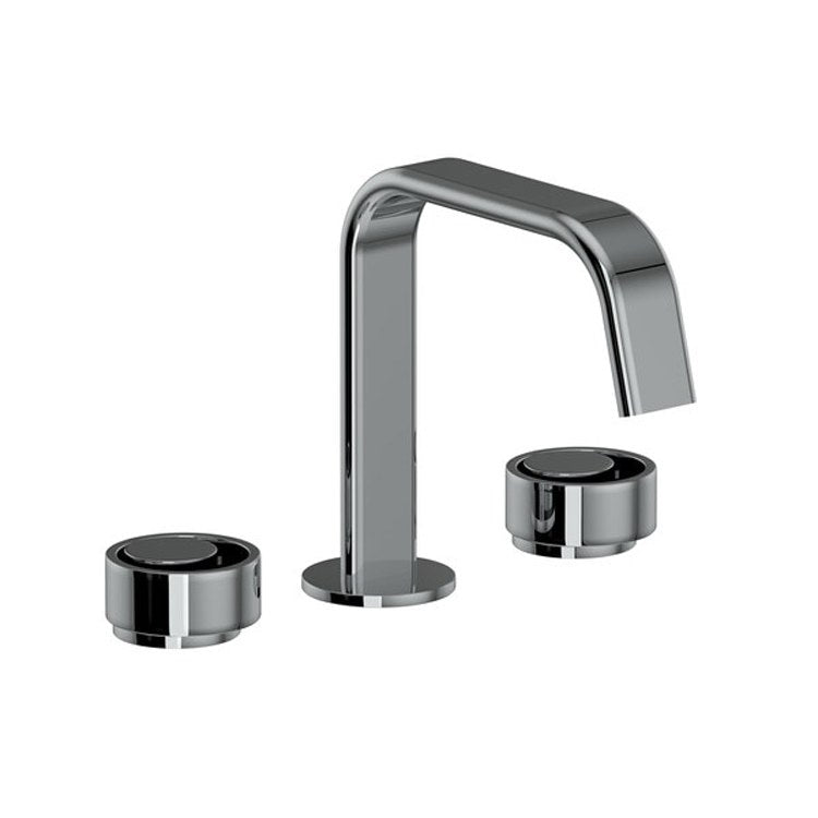 Lavatory Faucet Eclissi 2 Circular Satin Nickel/Satin Gold 1.2 Gallons per Minute 4-1/8 Inch - Frankwebs