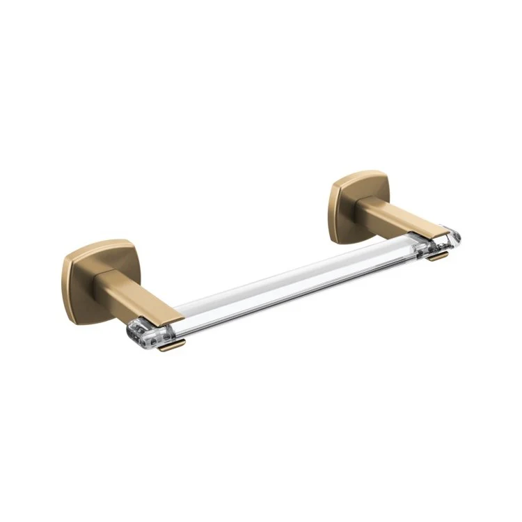Towel Bar Allaria 8 Inch Single Brilliance Luxe Gold Metal - Frankwebs