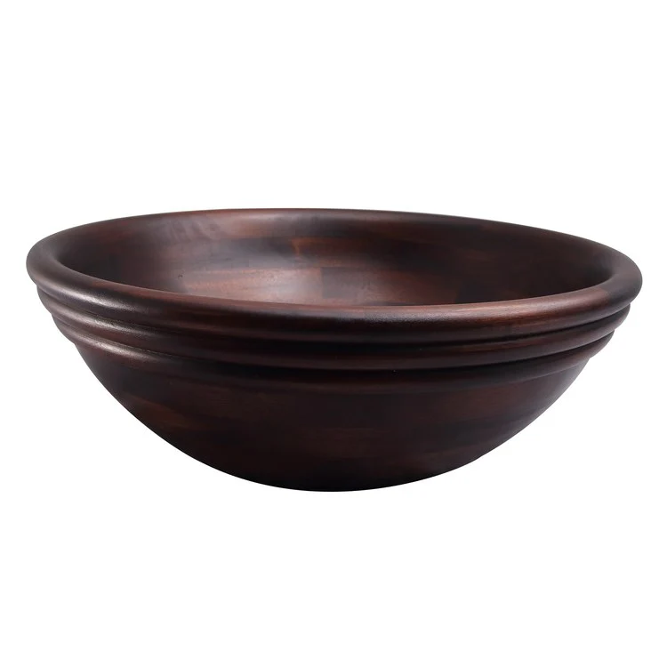 Vessel Cocora Above Counter 17-1/8 Inch Teak Natural Wood - Frankwebs
