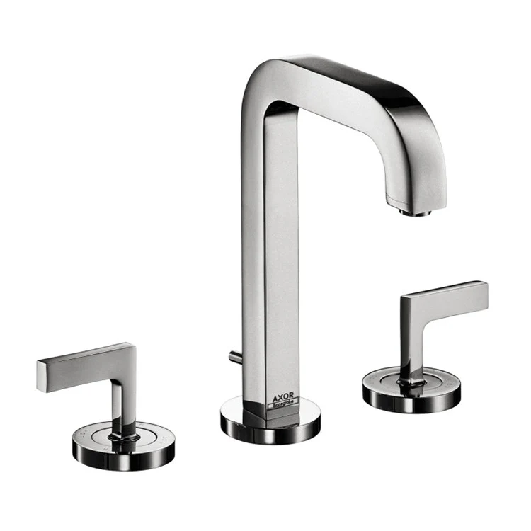 AXOR Citterio Two Handle Widespread Bathroom Faucet with Lever Handles and Pop-Up Drain - Frankwebs