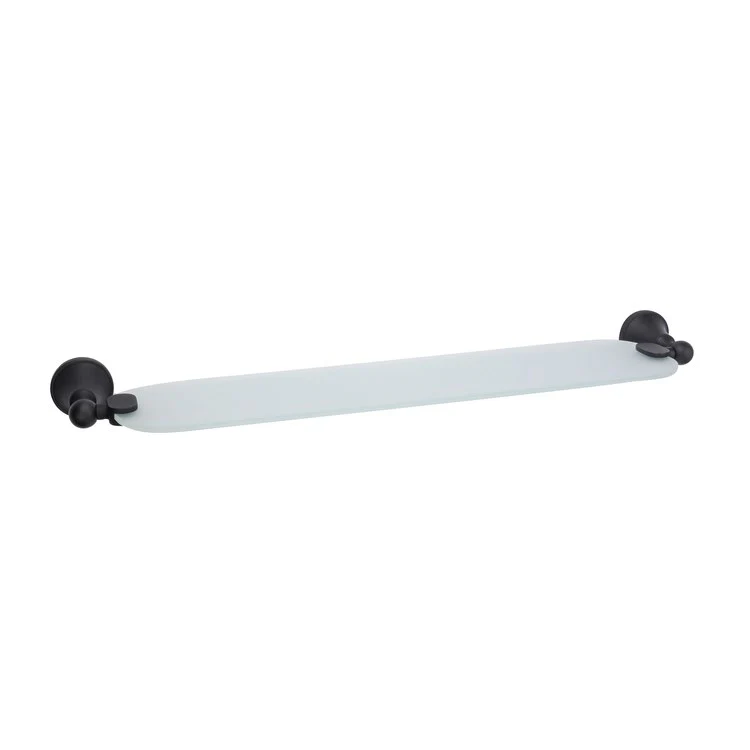 Shelf Gleason Wall Mount Matte Black 28 x 11 x 11 Inch Brass Glass - Frankwebs