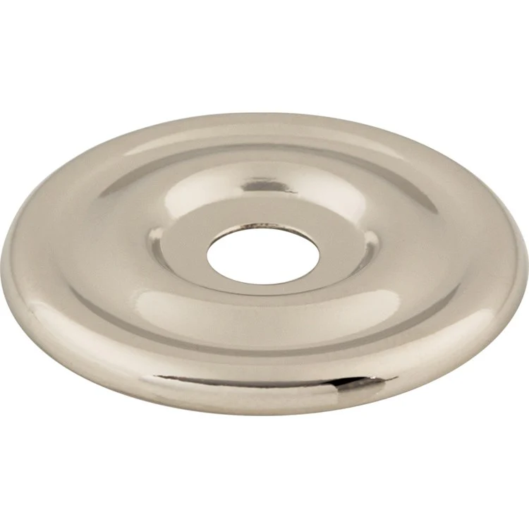 Backplate Devon Polished Nickel Brixton Circle 1-3/8 Inch Zinc Alloy for Decorative Hardware - Frankwebs