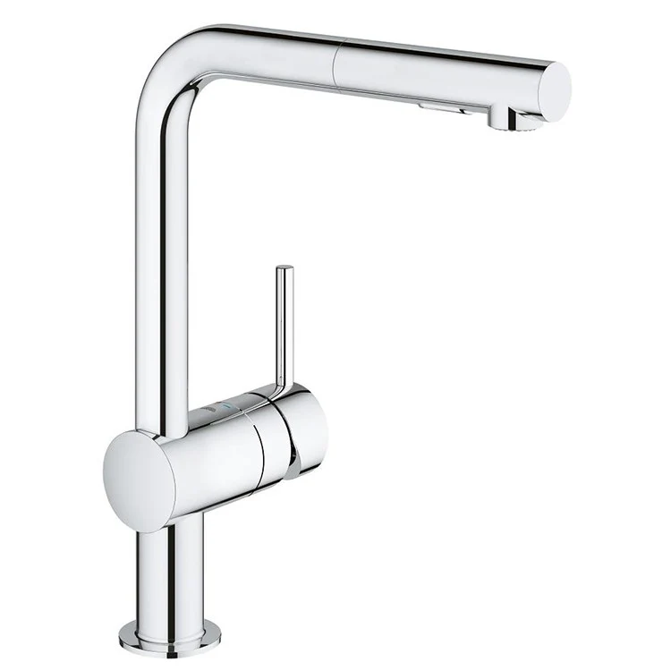 Minta Single Handle Pull-Out Kitchen Faucet - Frankwebs