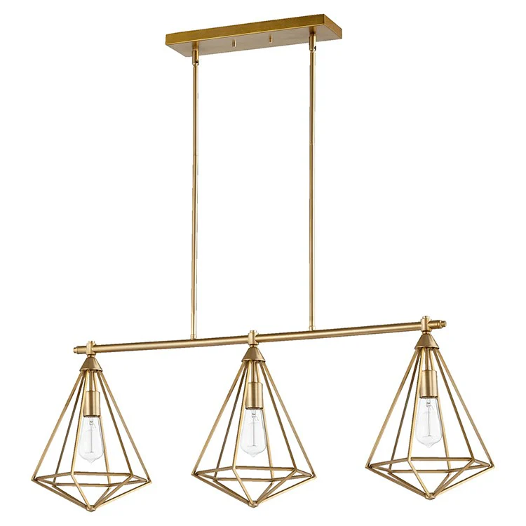 Bennett Three-Light Island Chandelier - Frankwebs