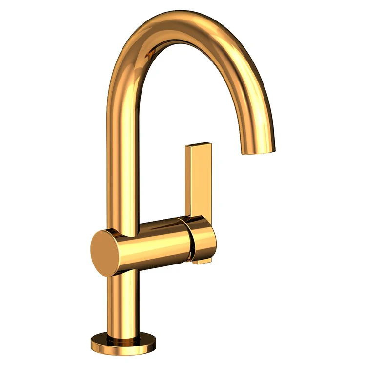 Lavatory Faucet Priya 1 Lever ADA WaterSense Polished Chrome 1.2 Gallons per Minute Pop-Up 1 Hole - Frankwebs