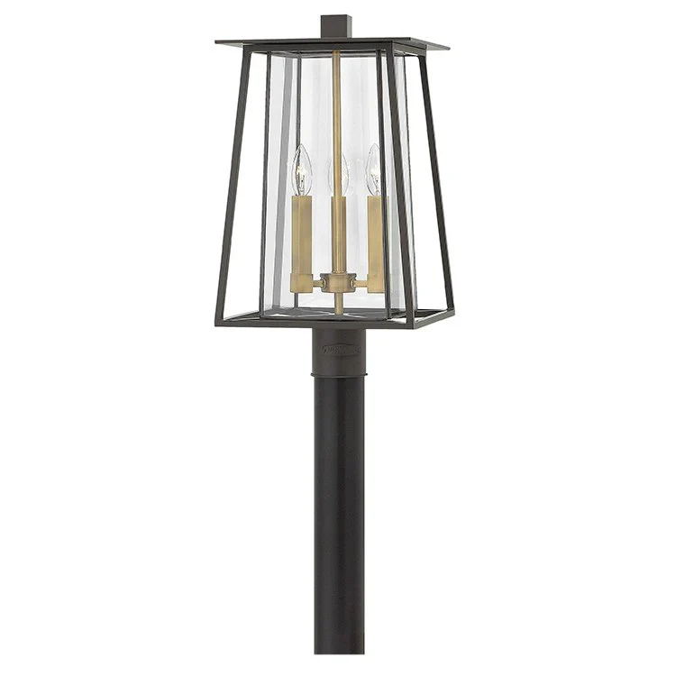 Walker Three-Light LED Post Lantern - Frankwebs