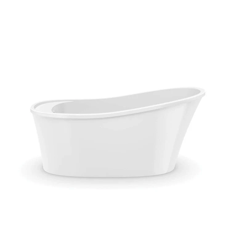 Freestanding Tub Ariosa 60 x 32 Inch End White Oval - Frankwebs