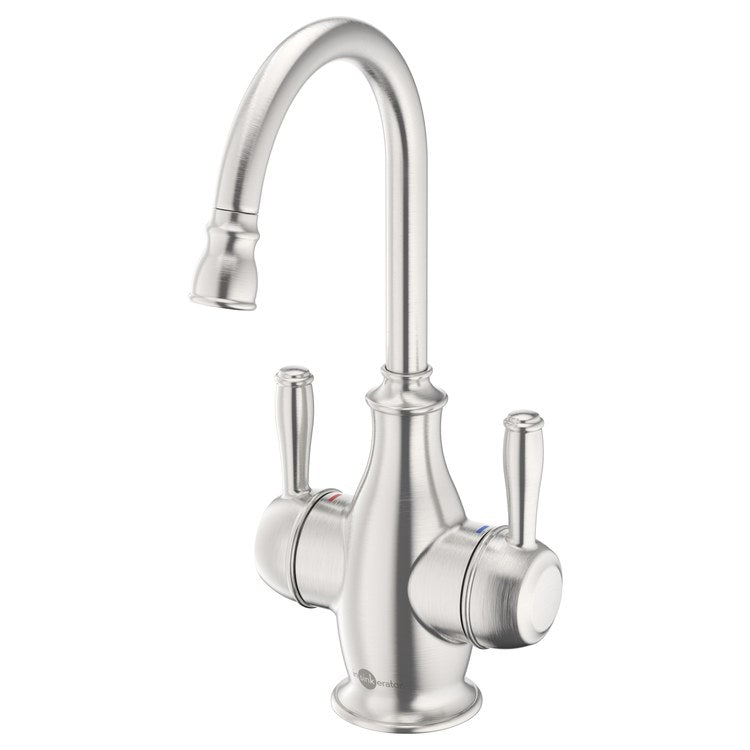 Water Dispenser Showroom Traditional 2010 Instant 2 Lever ADA Gooseneck Swivel 360 DEG Stainless Steel - Frankwebs