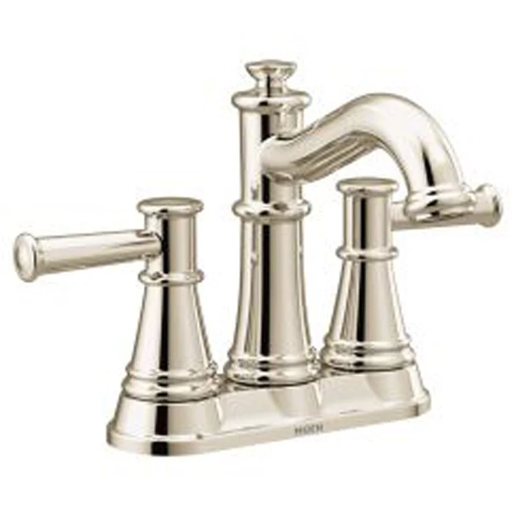 Belfield Two Handle High-Arc Centerset Bathroom Faucet with Drain - Frankwebs