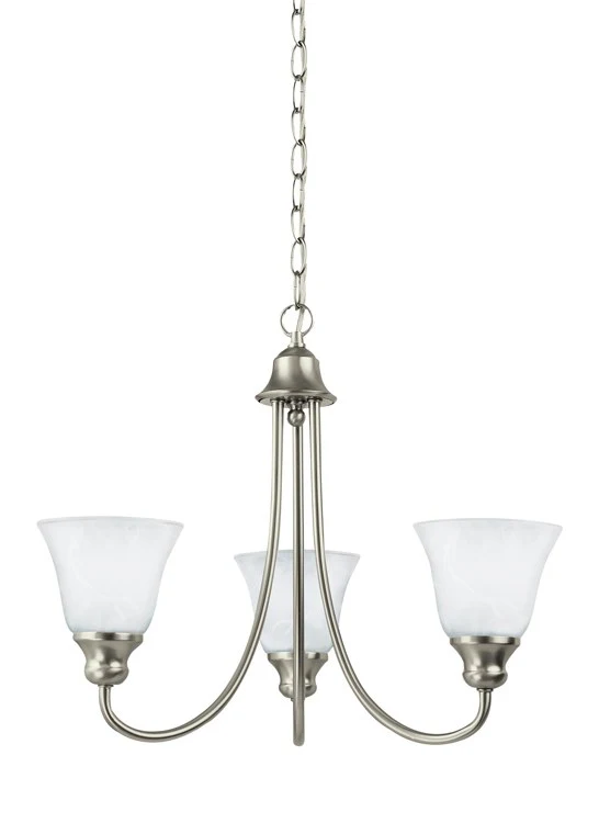 Windgate Three-Light LED Uplight Chandelier - Frankwebs