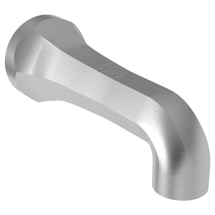 Tub Spout Less Diverter Satin Nickel PVD 7-5/9 Inch Brass - Frankwebs