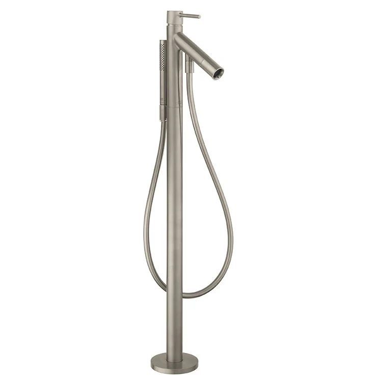 Tub Filler Trim Starck Freestanding with Wand 1 Lever Brushed Gold Optic 5.81 GPM - Frankwebs