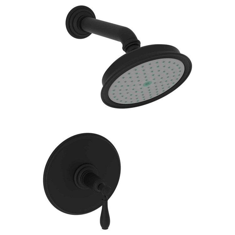 Ithaca Pressure Balance Shower Trim with Lever Handle - Polished Brass Uncoated - Frankwebs