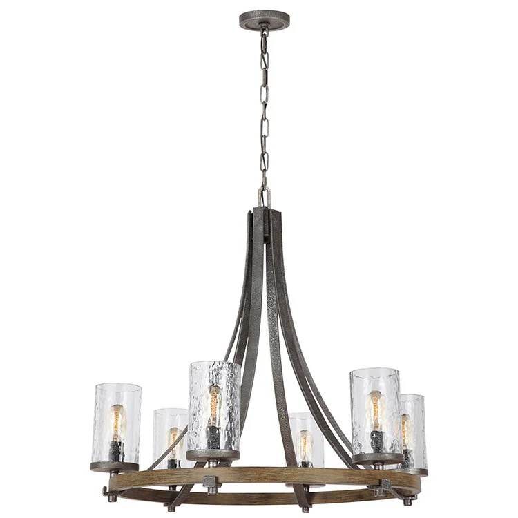 Angelo Six-Light Single Tier Chandelier - Frankwebs