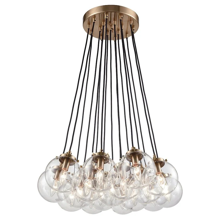 Boudreaux Seventeen-Light Chandelier - Frankwebs