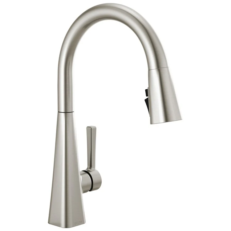 Kitchen Faucet Lenta 1 Lever ADA Spotshield Stainless Pull Down 1.8 Gallons per Minute - Frankwebs