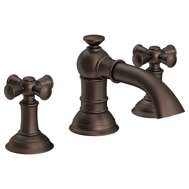 Aylesbury Two Handle Widespread Bathroom Faucet with Drain - Frankwebs