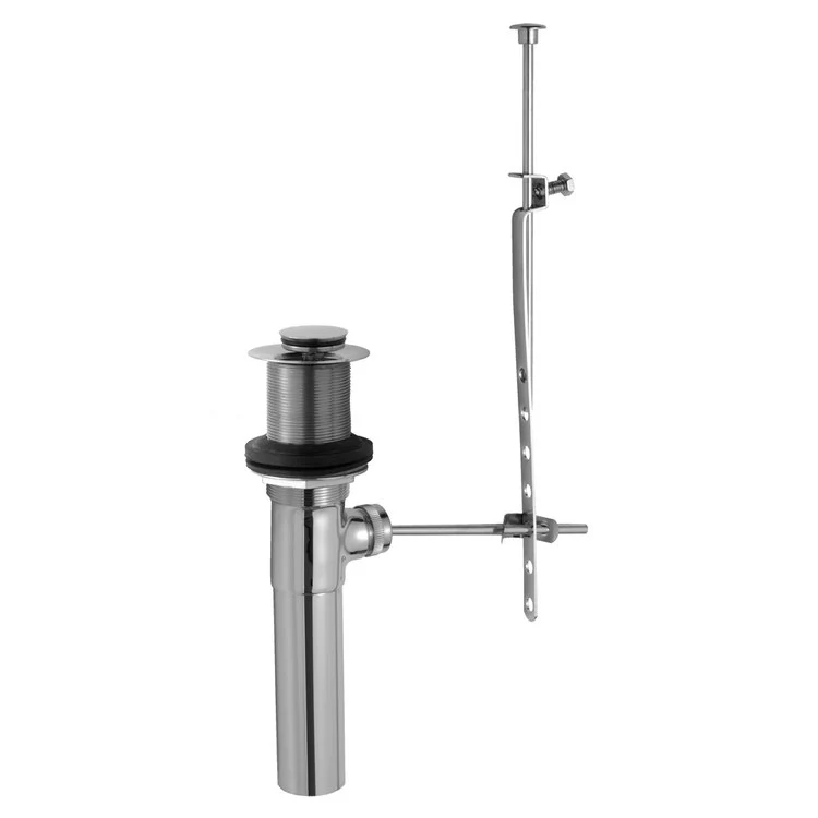 Lavatory Drain Pop-Up Less Overflow 1-1/2 Inch Satin Brass 8 Inch Length 7-4/5 Inch Width - Frankwebs