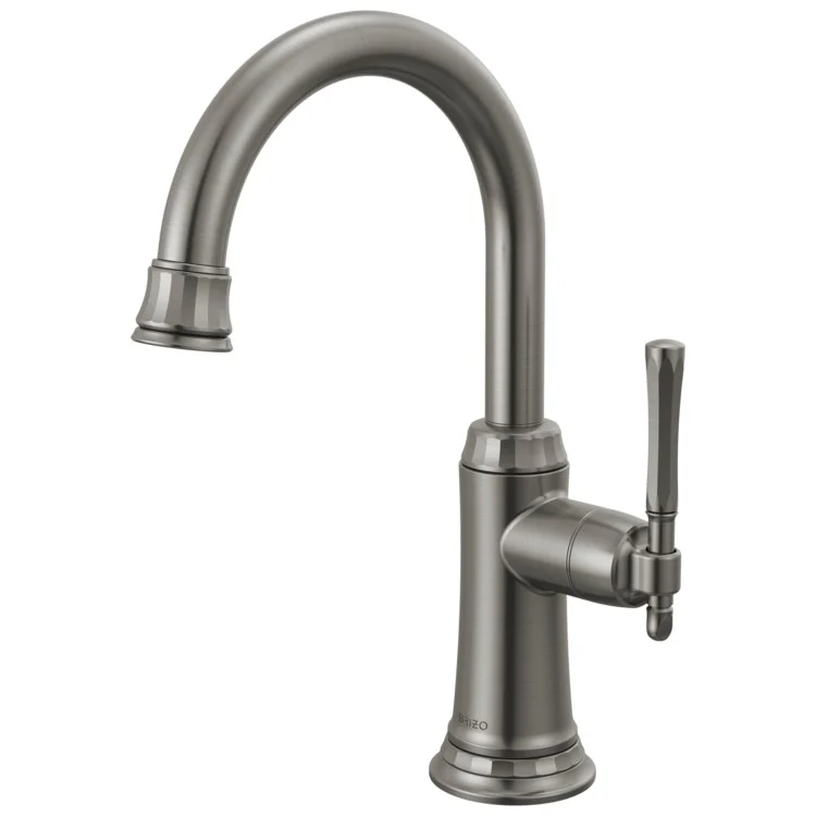 Beverage Faucet Tulham Beverage 1 Lever ADA Matte Black/Brilliance Black Onyx Arc 360 Degree Swivel - Frankwebs