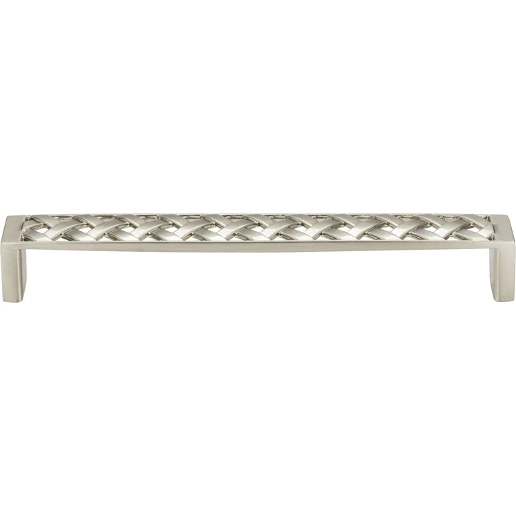 Drawer Pull Atlas Lattice Brushed Nickel Zinc Alloy 6-5/16 Inch - Frankwebs