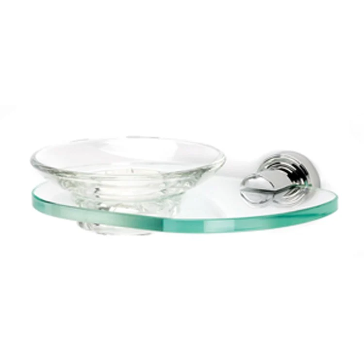 Soap Dish Infinity Bath Polished Chrome Concealed Wall Mount 4-15/16 x 6-11/16 x 1-1/2 Inch - Frankwebs