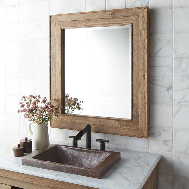 Chardonnay Rectangular Wall Mirror - Frankwebs